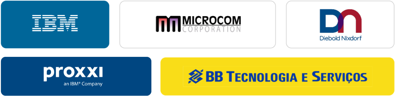 GROUP IBM - MICROCOM -DIEBOLD NIXDORF - PROXXI - BB Tecnologia e Serviços